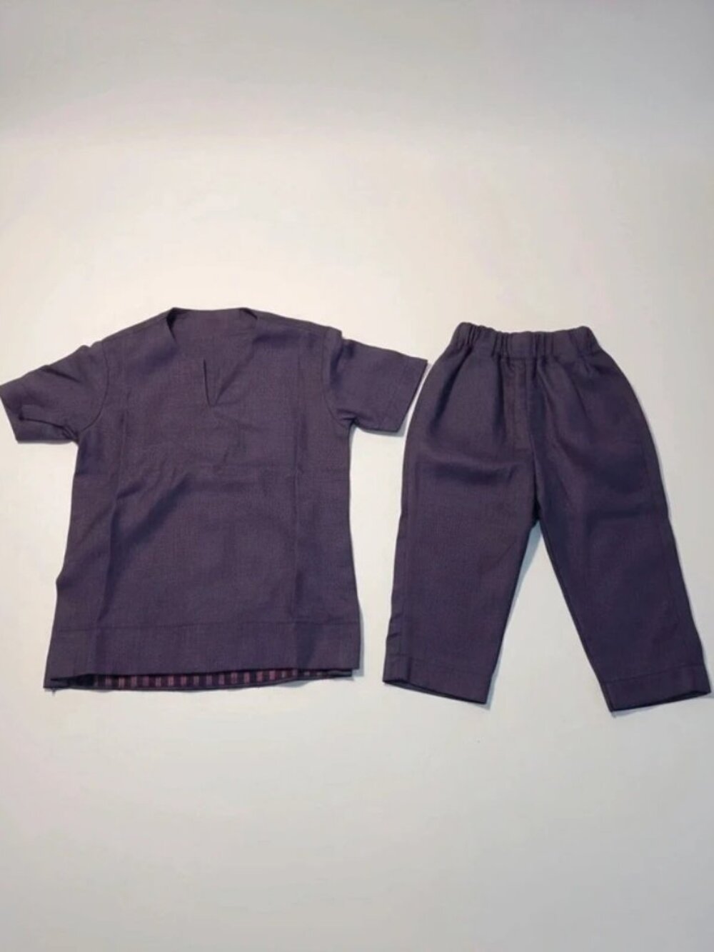 2t Custom Purple African Ankara